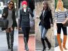Long boots with heels and without heels: what to wear with them